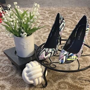 Madden Girl Vibrant Patterned Heels